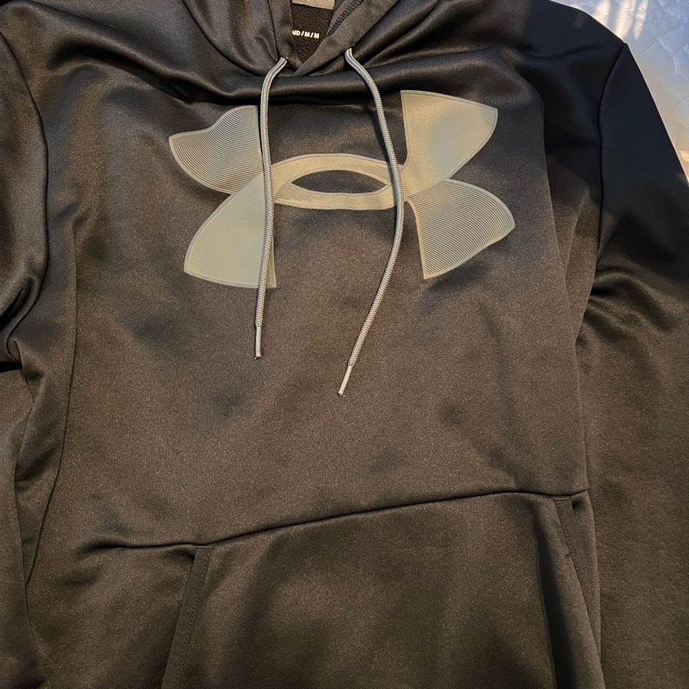 Under Armour Black Hoodie with Logo